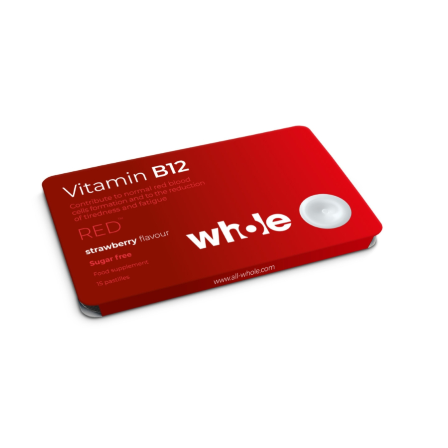 Whole B12-vitamiinipastillit