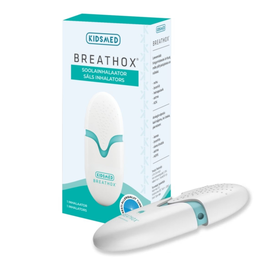 Suolainhalaattori Kidsmed Breathox