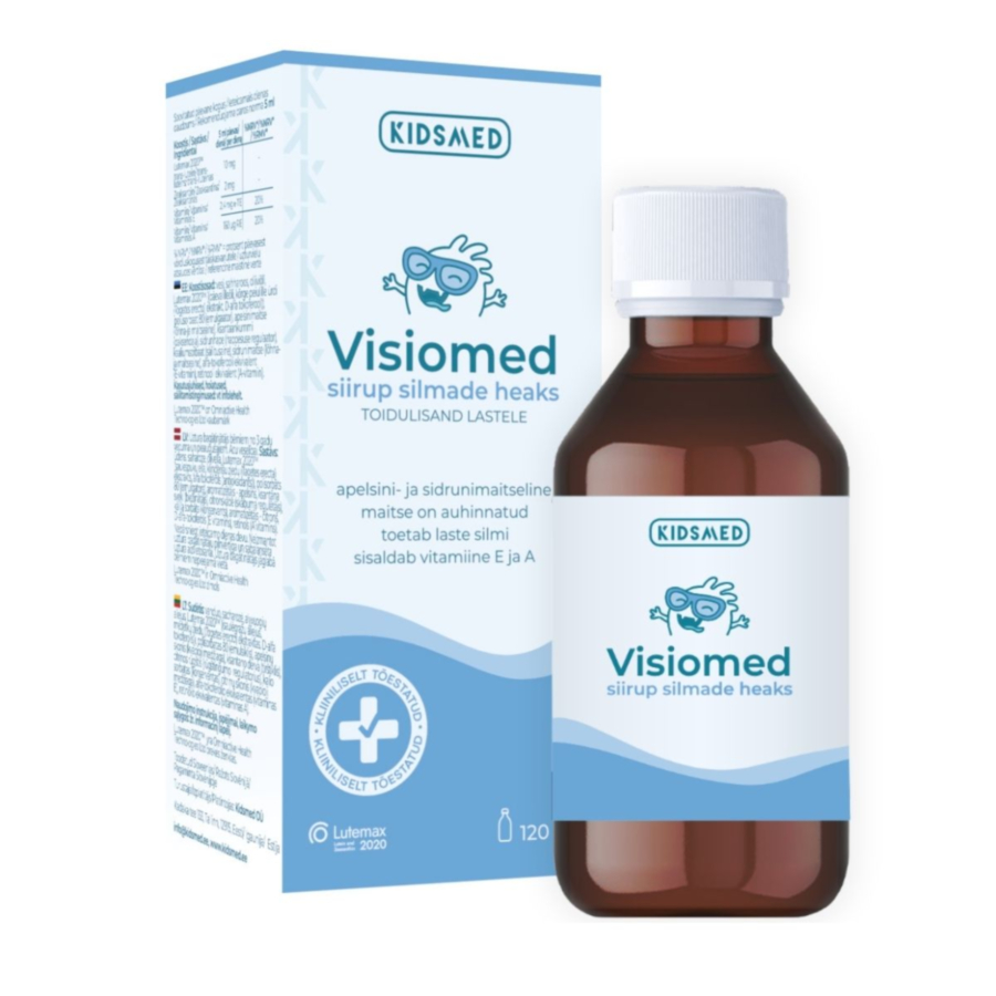 Visiomed – siirappi lasten silmien hyvinvointiin
