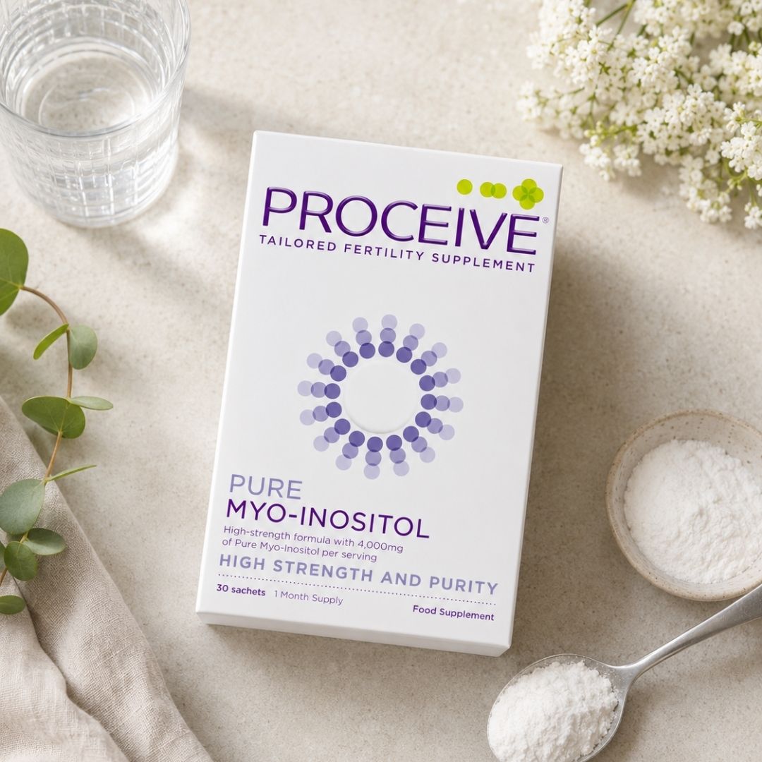 Proceive Myo-Inositoli puhdas 4000 mg jauhe naisille