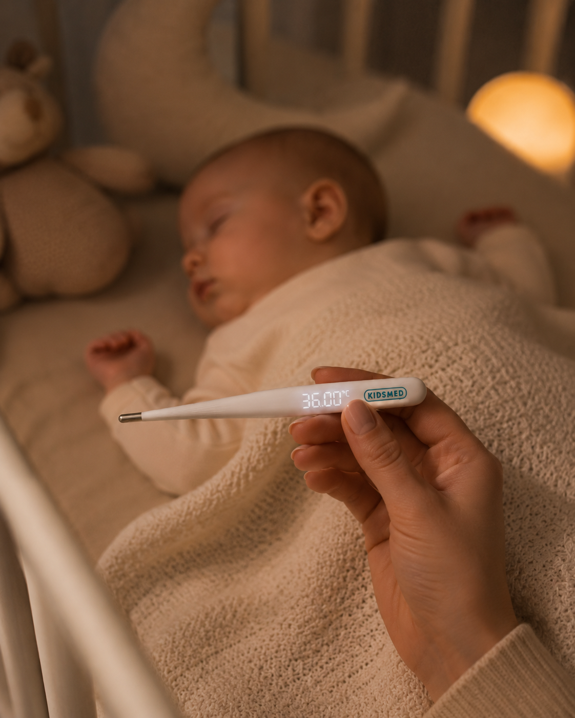 Kidsmed Thermomed digitaalinen kuumemittari perheen kotiapteekkiin