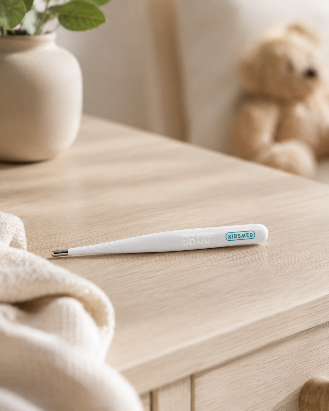 Kidsmed Thermomed kuumemittari kodin kotiapteekissa