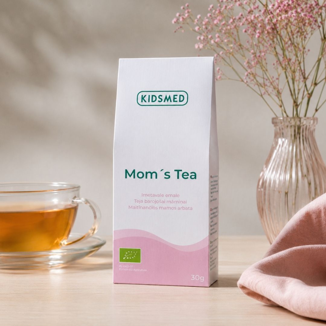 Kidsmed Mom’s Tea imettävän äidin tee imetyksen ajaksi