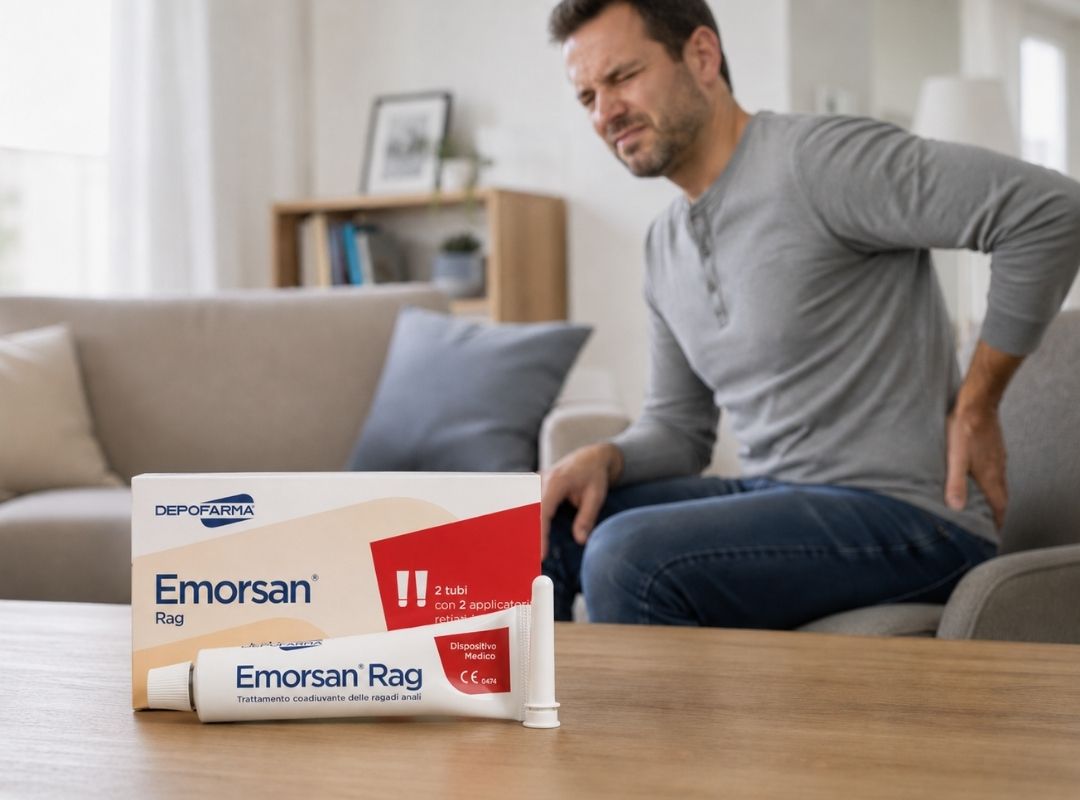 Emorsan Rag -geeli peräaukon haavauman ja anaalifissuuran oireiden lievittämiseen