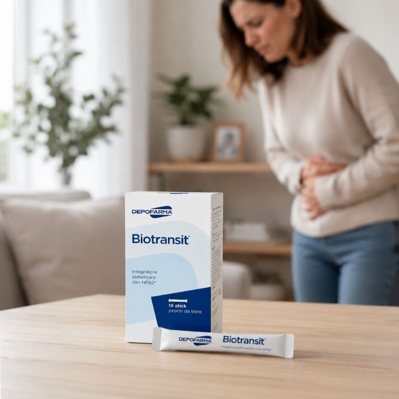 Biotransit ruoansulatuksen tueksi ummetuksen vatsan turvotuksen ja hitaan suolen toiminnan yhteydessä